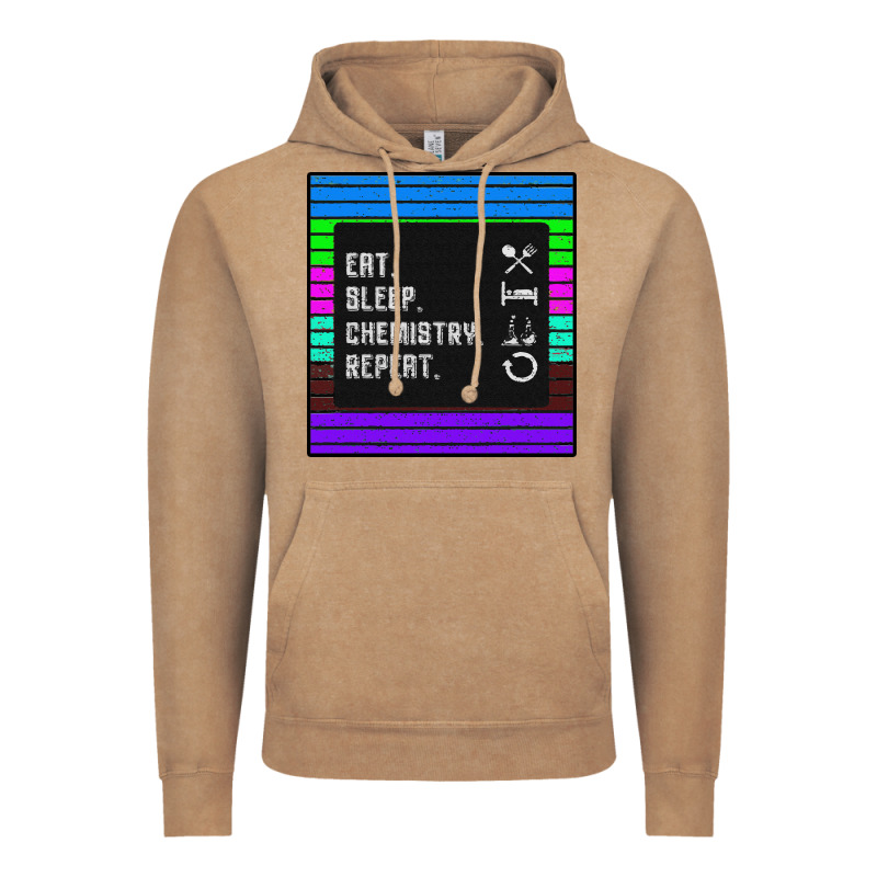 Eat Sleep Chemıstray Repeat Vintage Hoodie by Bettercallsaul | Teevron
