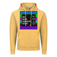 Vintage Mustard Eat Sleep Chemıstray Repeat Vintage Hoodie - Bettercallsaul