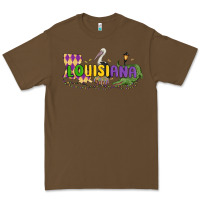 Cacao louisiana mardi gras Premium Tee - MaliasSmallBusiness