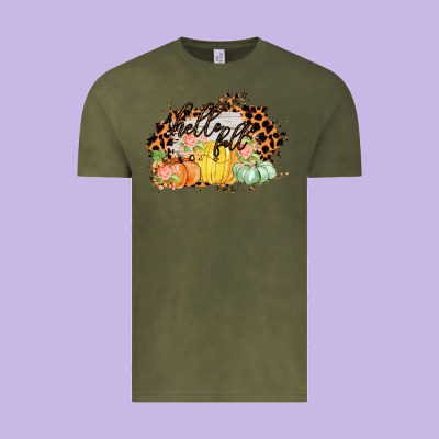 Hello Fall Vintage Tee Designed By Bettercallsaul
