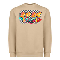 Mushroom Race 2024 Heavyweight Sweatshirt - CowGirlArtShop