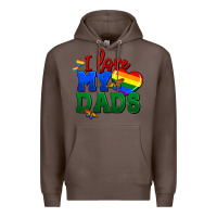Coffee I love my dads Premium Hoodie - FaDigitalArtStudio