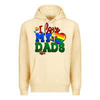 Pina Colada I love my dads Premium Hoodie - FaDigitalArtStudio
