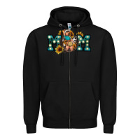 Black Western Mom Mother's Day Zipper Hoodie - FaDigitalArtStudio