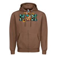 Chestnut Western Mom Mother's Day Zipper Hoodie - FaDigitalArtStudio