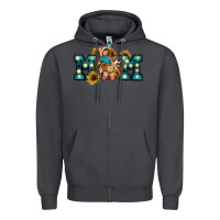 Smoke Western Mom Mother's Day Zipper Hoodie - FaDigitalArtStudio