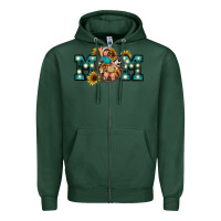 Sports Green Western Mom Mother's Day Zipper Hoodie - FaDigitalArtStudio