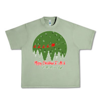 Oil Green Merry Christmas To All To All A Good Night Urban Heavy Tee - Bettercallsaul