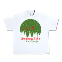 White Merry Christmas To All To All A Good Night Urban Heavy Tee - Bettercallsaul