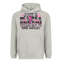 Moon Dust Just a Mama Out Here Trying Not To Raise Assholes Heavyweight Hoodie - CowhideDigitalArt