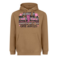 Toasted Coconut Just a Mama Out Here Trying Not To Raise Assholes Heavyweight Hoodie - CowhideDigitalArt
