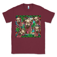 Burgundy camel face Classic Tee - BarkalooDesign