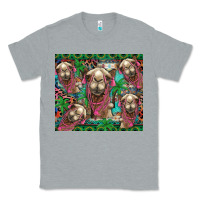 Heather Grey camel face Classic Tee - BarkalooDesign