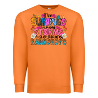 Carrot ive survived too many storms to be thered by raind Premium Sweatshirt - CowhideDigitalArt