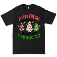 Black farm fresh christmas tree Premium Tee - MaliasSmallBusiness