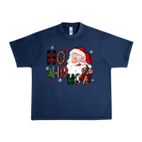 Navy ho ho ho Urban Heavy Tee - JahusDesignShop