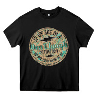 Black if we are in a don't laugh situation Heavy Core Tee - MaliasSmallBusiness