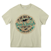 Mossy if we are in a don't laugh situation Heavy Core Tee - MaliasSmallBusiness