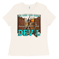 Bone im only one drink Ladies Tee - NancyCooperArtShop