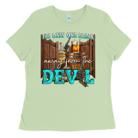 Matcha im only one drink Ladies Tee - NancyCooperArtShop