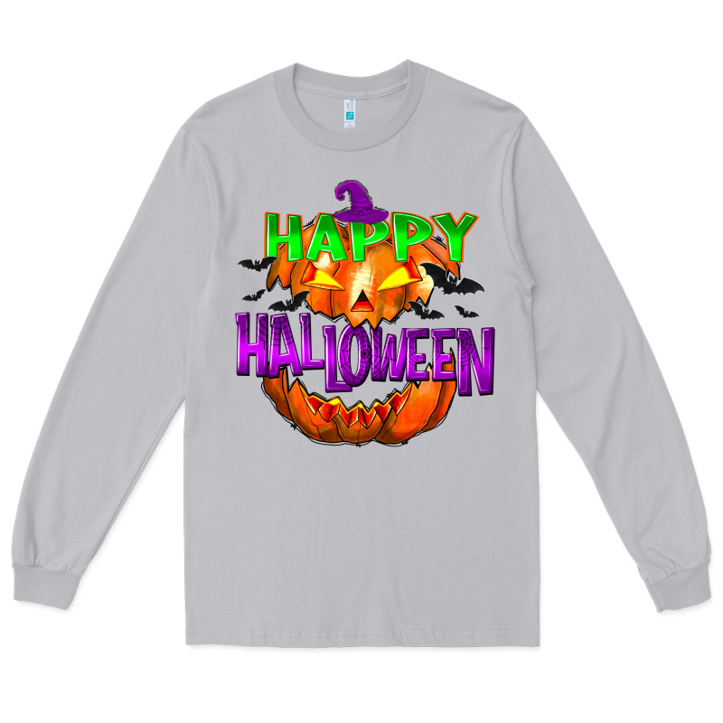 Happy Halloween Long Sleeve Tee by NancyCooperArtShop | Teevron