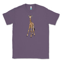 Lavender baby giraffe Classic Tee - LillyAllenDesigns
