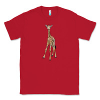 Red baby giraffe Classic Tee - LillyAllenDesigns
