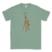 Sage baby giraffe Classic Tee - LillyAllenDesigns