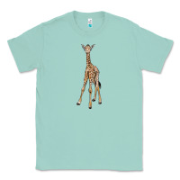 Seafoam baby giraffe Classic Tee - LillyAllenDesigns