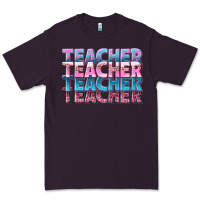 Plum teacher stacked Premium Tee - NancyCooperArtShop