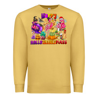 Antique Gold Happy Hallo Thanks Mas Premium Sweatshirt - CowhideDigitalArt