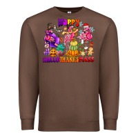 Chestnut Happy Hallo Thanks Mas Premium Sweatshirt - CowhideDigitalArt