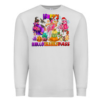 Dove Grey Happy Hallo Thanks Mas Premium Sweatshirt - CowhideDigitalArt