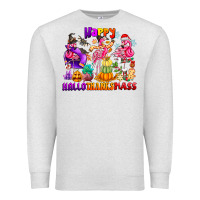 Oatmeal Heather Happy Hallo Thanks Mas Premium Sweatshirt - CowhideDigitalArt