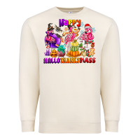 Sandshell Happy Hallo Thanks Mas Premium Sweatshirt - CowhideDigitalArt