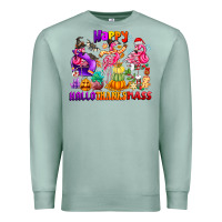 Seafoam Happy Hallo Thanks Mas Premium Sweatshirt - CowhideDigitalArt