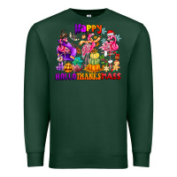 Sports Green Happy Hallo Thanks Mas Premium Sweatshirt - CowhideDigitalArt