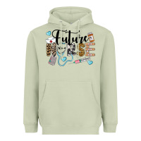 Matcha Western Future Nurse Heavyweight Hoodie - LillyAllenDesigns