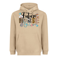 Mushroom Western Future Nurse Heavyweight Hoodie - LillyAllenDesigns