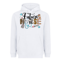 White Western Future Nurse Heavyweight Hoodie - LillyAllenDesigns