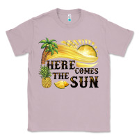 Lilac here comes the sun Classic Tee - BarkalooDesign
