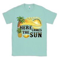 Seafoam here comes the sun Classic Tee - BarkalooDesign