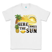 White here comes the sun Classic Tee - BarkalooDesign