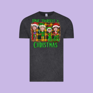 Have Yourself A Very Golden Christmas Vintage Tee Designed By Bettercallsaul