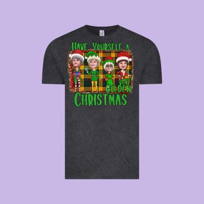 Have Yourself A Very Golden Christmas Vintage Tee Designed By Bettercallsaul