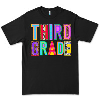 Black third grade Premium Tee - NancyCooperArtShop