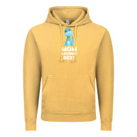 Vintage Mustard Mommy Saurus Rex Mom Mom Gift Dino Vintage Hoodie - Bettercallsaul
