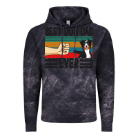 Cloud Black Best Dog Dad Ever Vintage Hoodie - Bettercallsaul