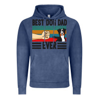 Vintage Denim Best Dog Dad Ever Vintage Hoodie - Bettercallsaul