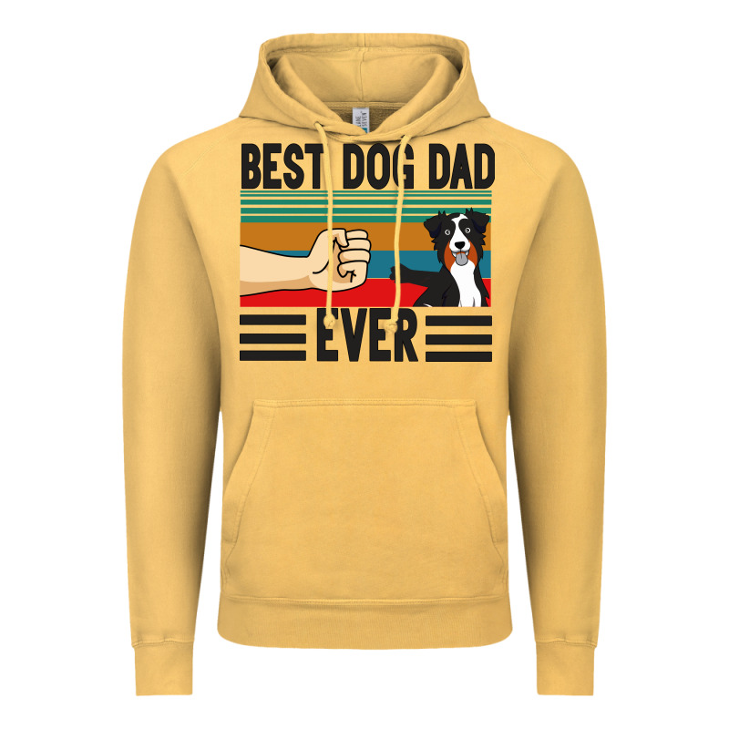 Best Dog Dad Ever Vintage Hoodie by Bettercallsaul | Teevron